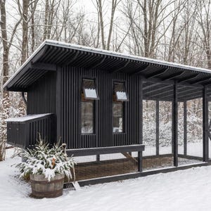 8x20 ft Chicken Coop Building Plans PDF | Walk-In Coop Blueprints for 15-20 Hens | Large Backyard Poultry House DIY Digital Download image 3