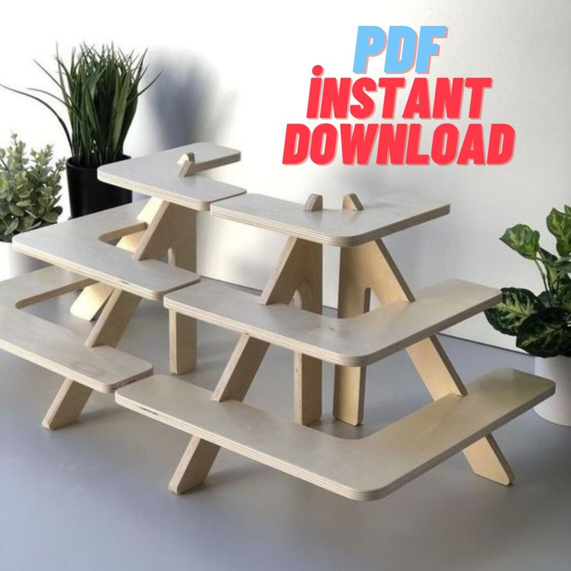 Craft Fair Display Stand Plans Cupcake Stand 3shelf Etsy