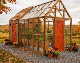 Greenhouse DIY Plans Guide: Step-by-Step 9x18 DIY Plan and Includes Material List