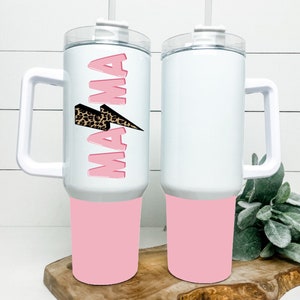 Personalized “Barbie” Pink Stanley-Style 40oz Tumbler in 2023