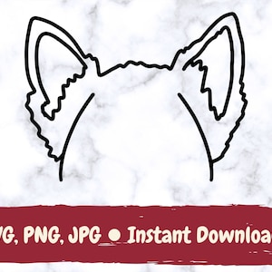 Westie Svg, Westie Ears Svg, Terrier Svg, Orelhas de cachorro Svg, Silhueta de cachorro Svg, Raça de cachorro West Highland Terrier, Raça de cachorro Westie, Westie Mom