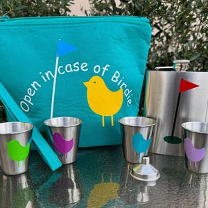Birdie Juice Zipper Bag Jade Green