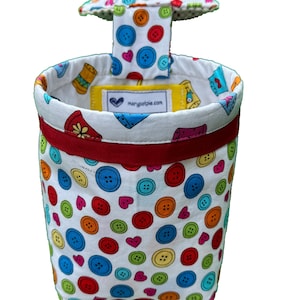 Pin Cushion Thread Catcher