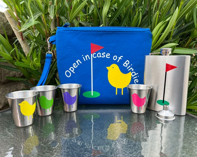 Birdie Juice Zipper Bag