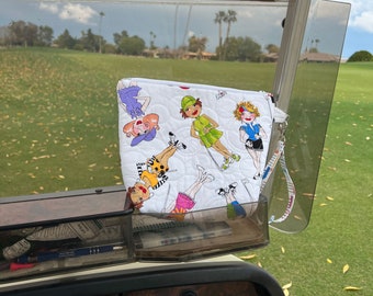 Golf Themed Golf Purse