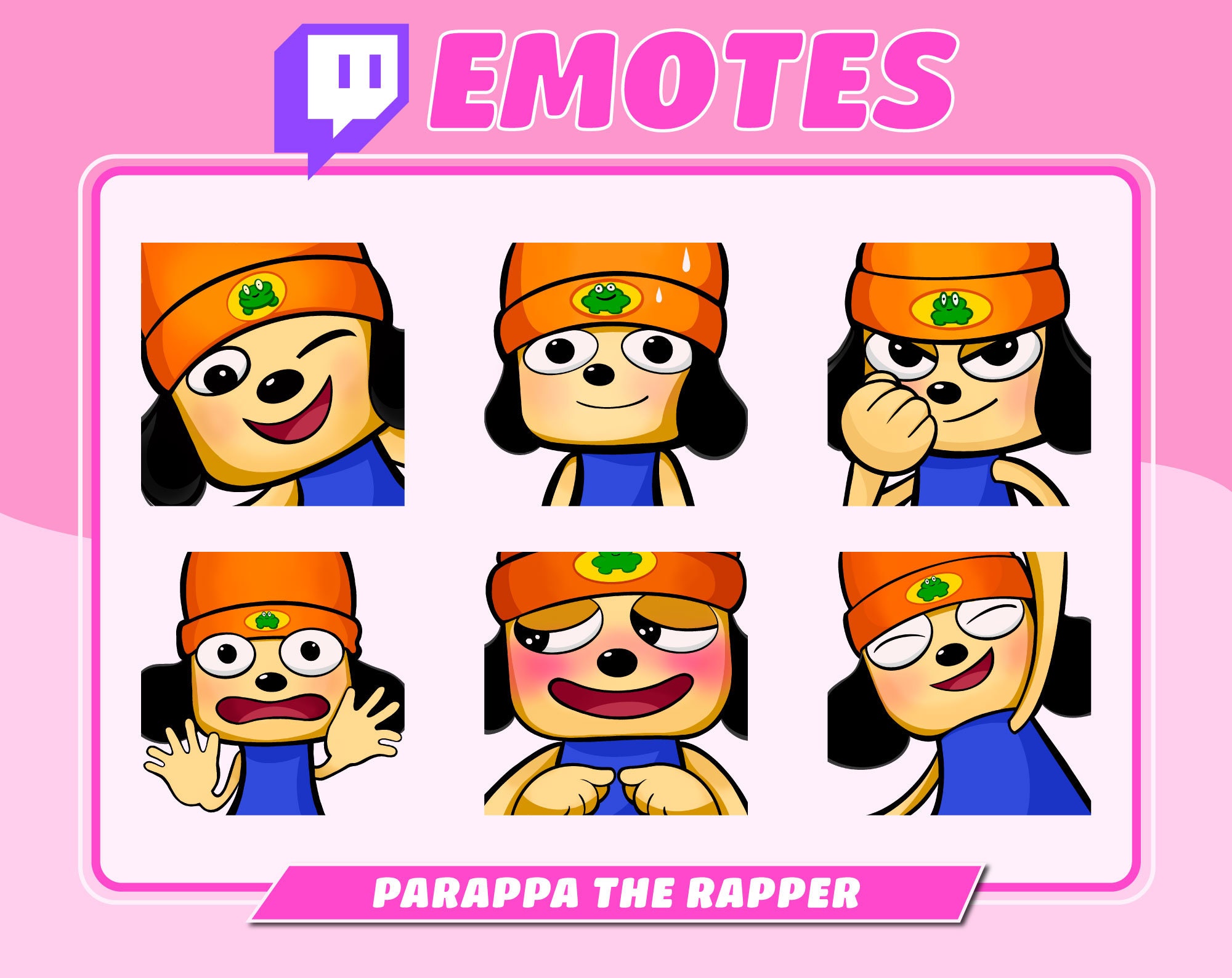 Parappa The Rapper (Forgotten Rhythm Game Characters Series) Postcard for  Sale by MajestyApparel