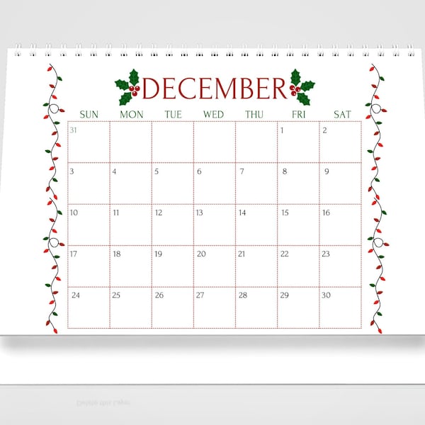 December 2023 Printable Calendar