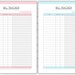 Printable Bill Payment Sheet, Monthly Bills Record, Bill Tracking Sheet ...
