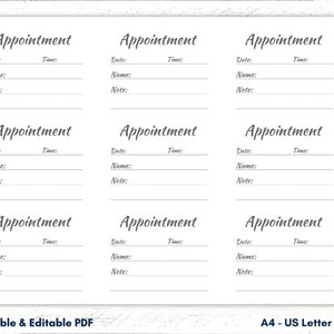 Friendly Reminder Business Appointment Postcards for Clients