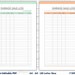 Printable Garage Sale Log, Yard Sale Log, Sale Money Tracker, Yard ...