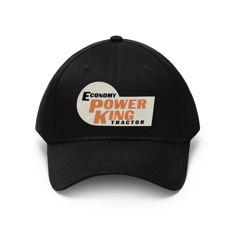 Economy Power King Tractor Logo Hat 1970s Embroidered With Etsy
