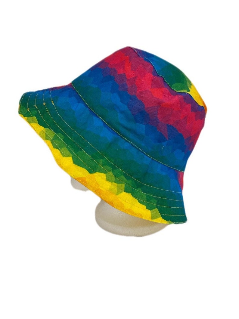 Psychedelic Sunday Adult Bucket Hat | Etsy