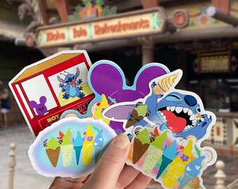 Park Snacks Inspired Fan Art Sticker Pack