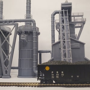 N scale building 1:160 Steel Mill / Factory
