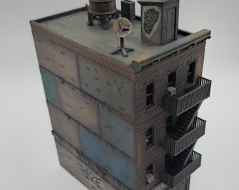 HO Scale Lone Survivor Urban Building - Deli Grocery