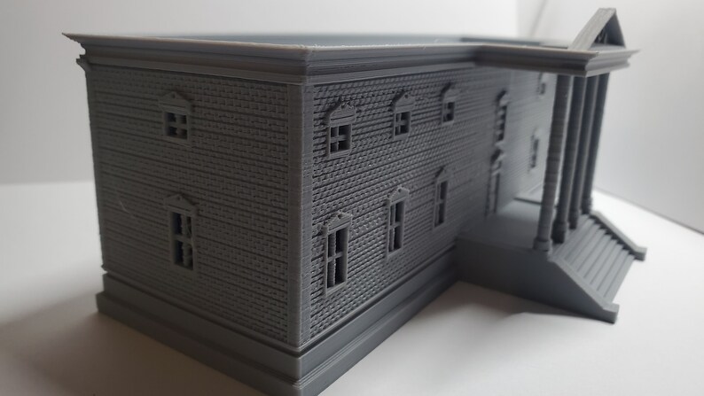 N Scale Building 1:160 Town Hall Building for Model Railroad - Etsy