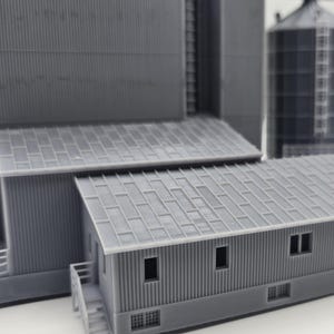 N Scale Grain Elevator - Etsy