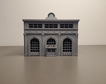 N scale building bank 1:160