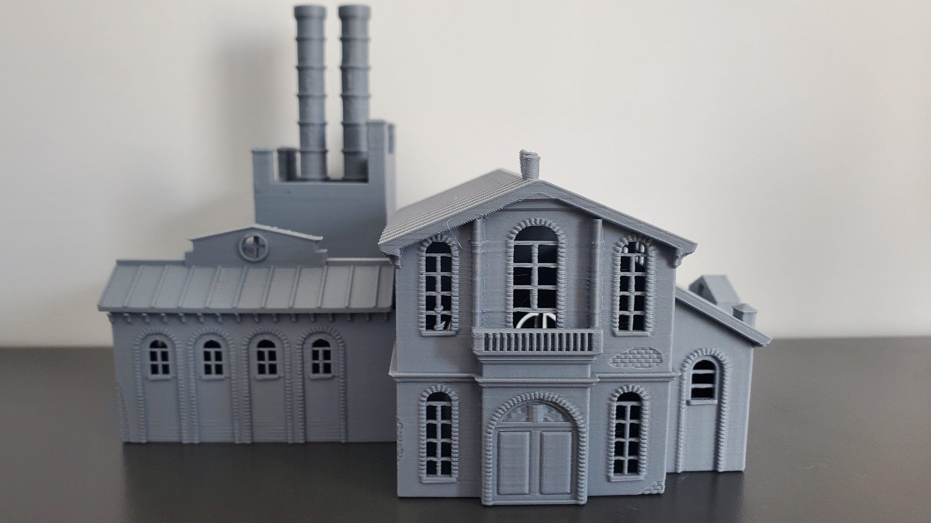 N Scale Building Old Brewery - Etsy
