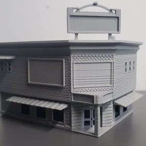 N scale building 1:160 Cinema Theater