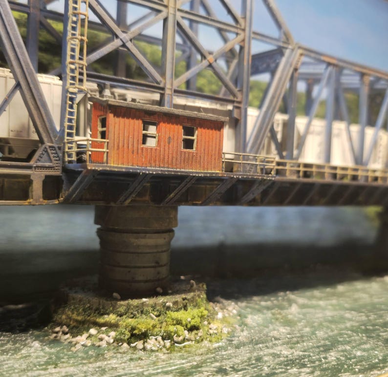HO Scale Swing Bridge 1:87 – Highly Detailed Resin Model Kit - Etsy
