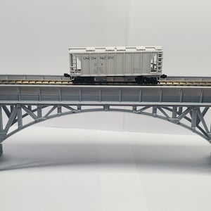 N scale structure 1:160 bridge for model railroad