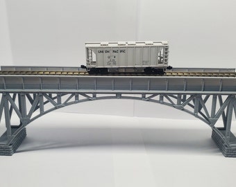 N scale structure 1:160 bridge for model railroad