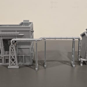 N Scale Industrial Factory Building 1:160 - Etsy