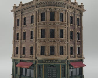 Maple Prime HO Scale Downtown Restaurant Building
