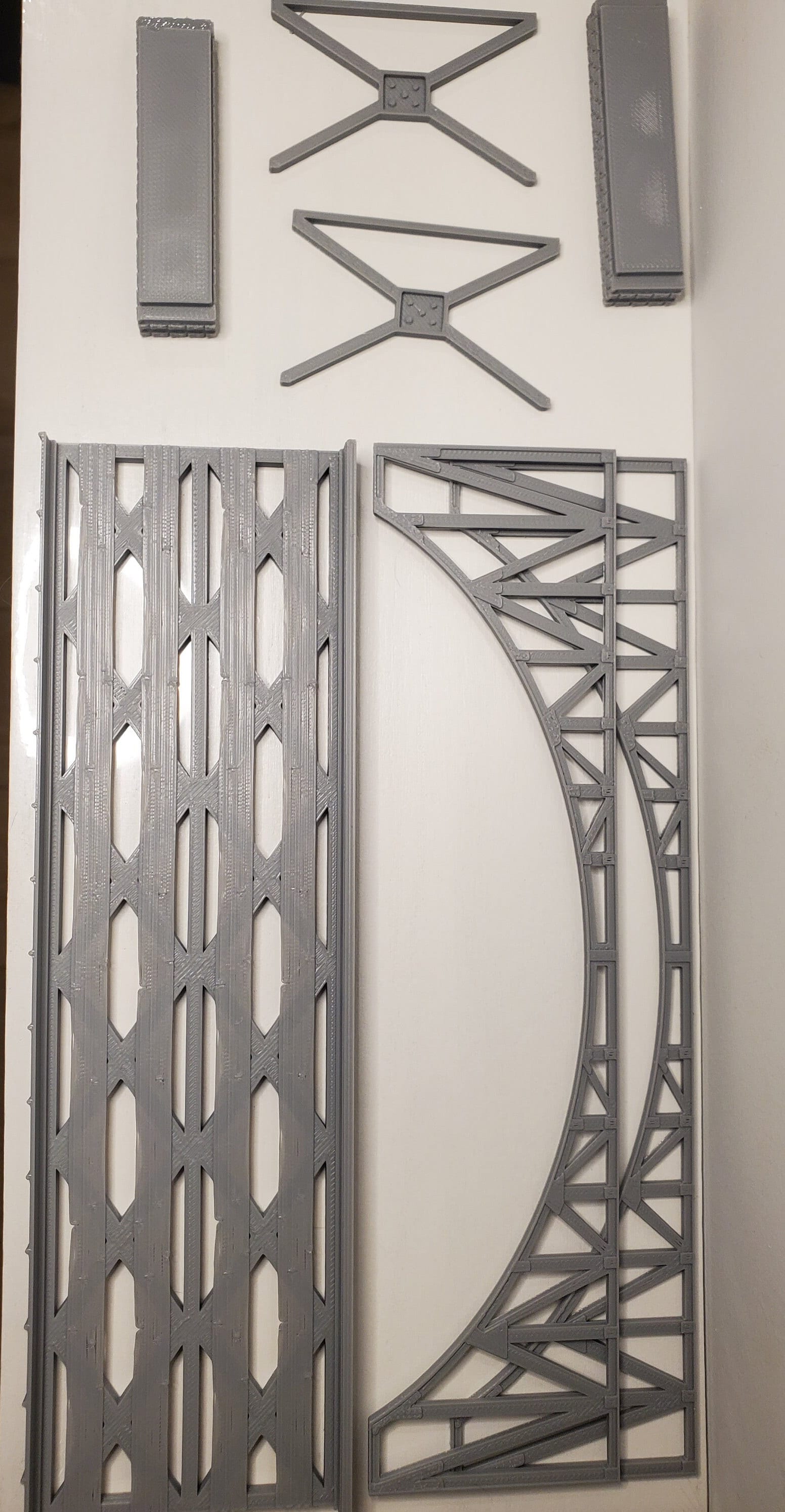 N Scale Structure 1:160 Double Track Bridge for Model Railroad - Etsy