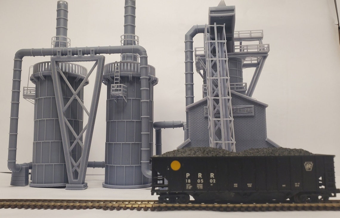 N Scale Building 1:160 Steel Mill / Factory - Etsy