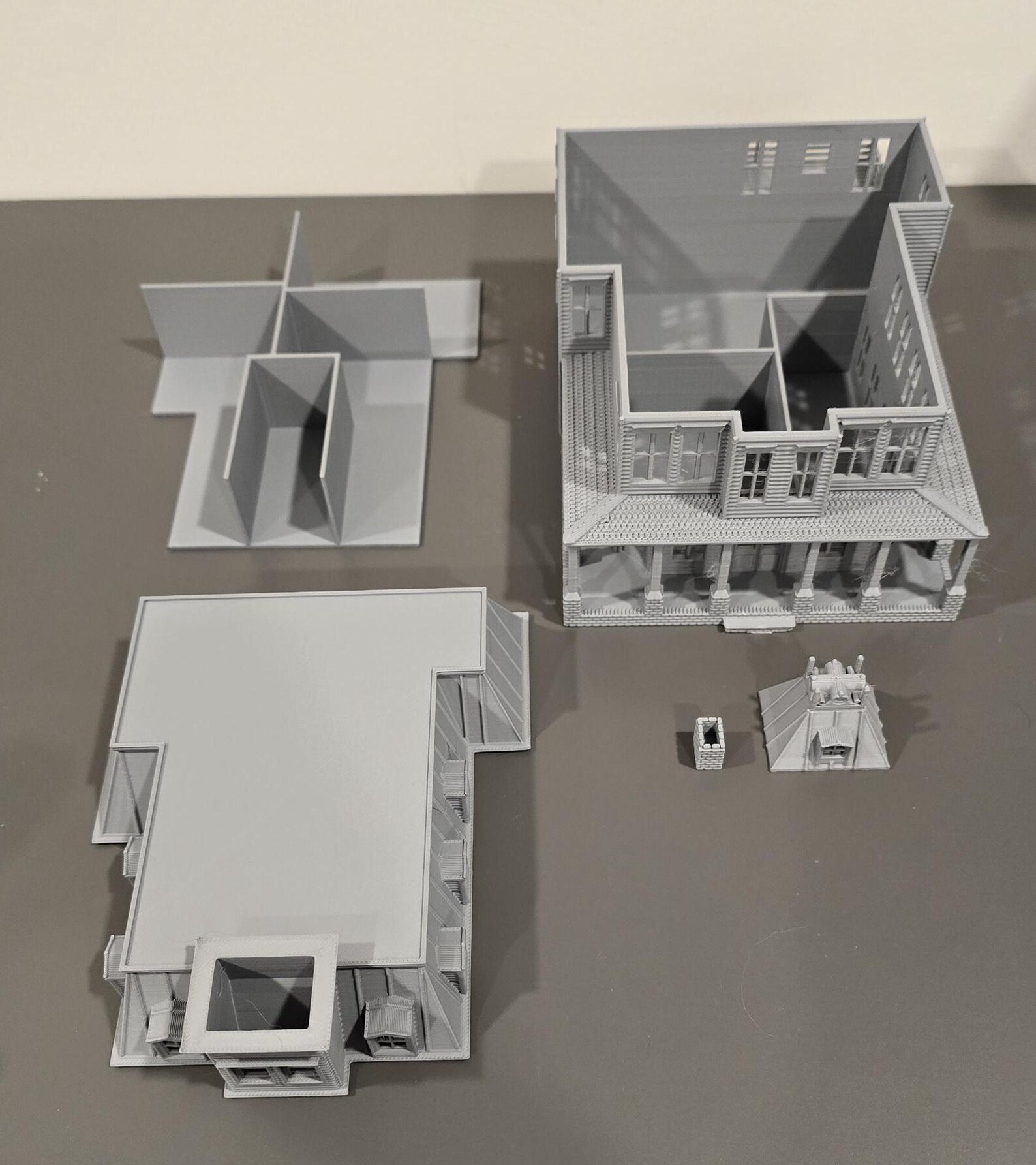 HO Scale 1:87 Building Historical House - Etsy