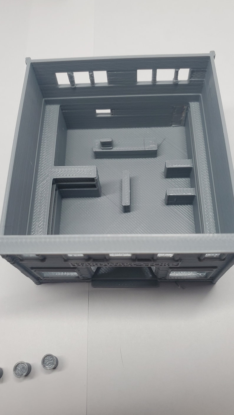 N Scale Model Building / Hardware Store 1160 for Model Etsy