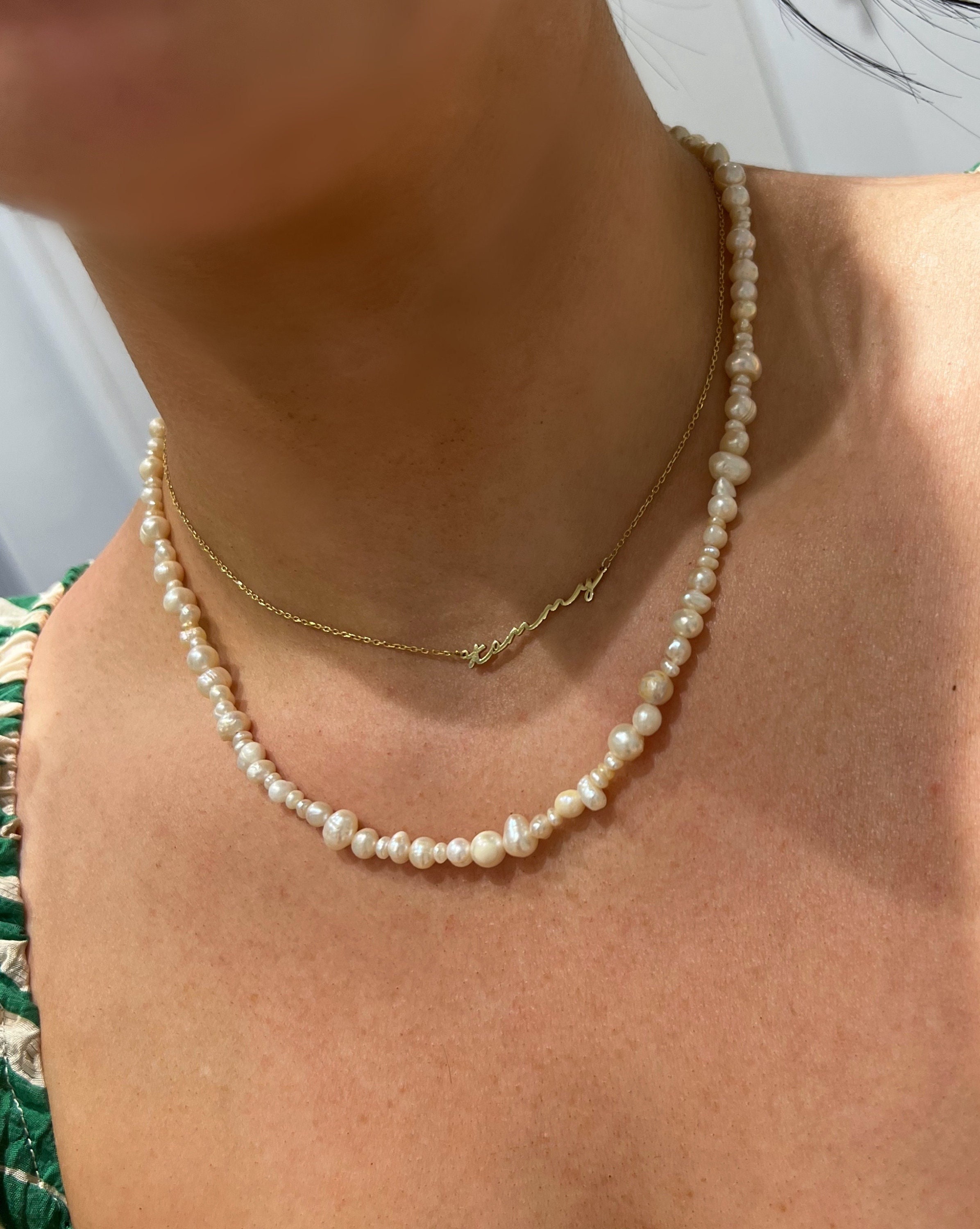 Multi Freshwater Pearl Necklace, Child And/or Adult