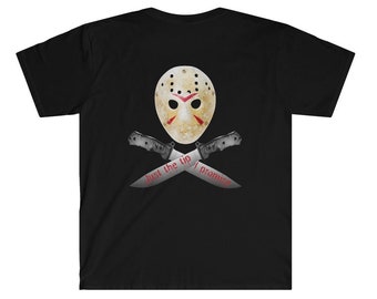 Movies T-Shirt - "Just the tip" Jason mask T-shirt / Scary Graphic T-shirt / Funny T-Shirt / Meme shirt, Men shirt, Halloween shirt