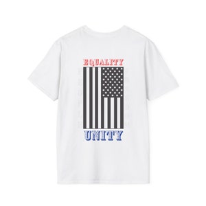 American Pride T-Shirt: Equality, Freedom, Unity - Patriotic Tee image 10