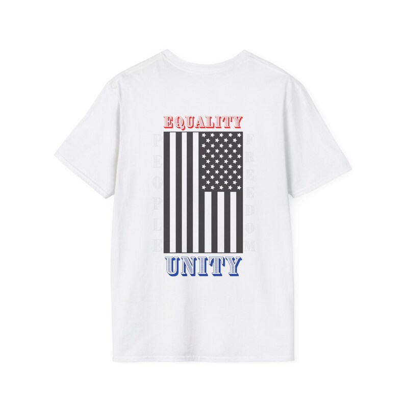 American Pride T-Shirt: Equality, Freedom, Unity - Patriotic Tee image 10