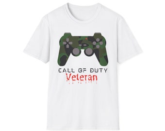 Call of Duty Veteran T-Shirt: Teen Gamer Softstyle Tee