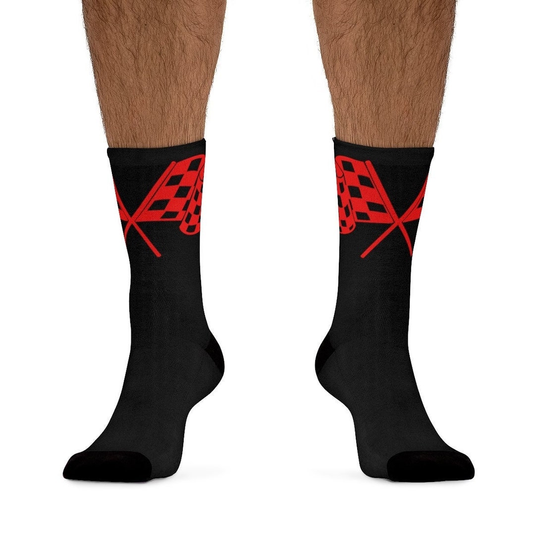 F1 Racing Socks Checker Flag Socks: Formula 1 Racing Socks - Etsy