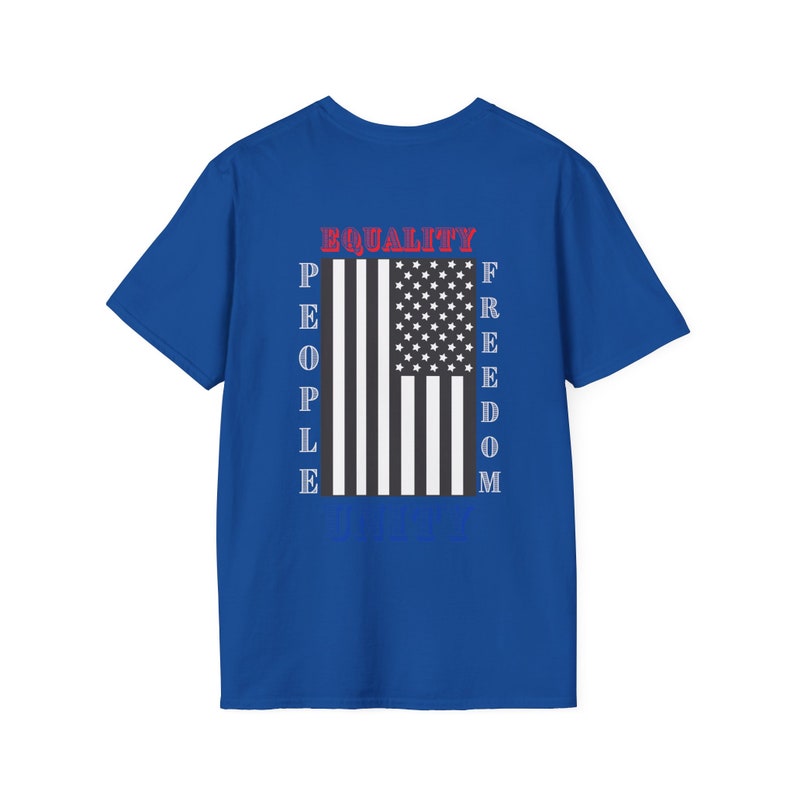 American Pride T-Shirt: Equality, Freedom, Unity - Patriotic Tee image 8