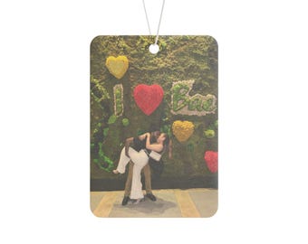 Romantic Car Air Freshener, Personalize Car Decor, Customize Gift for Couples, Valentine's Day Gift, Home Fragrance