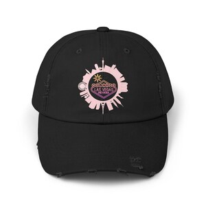 Distressed Cap - Vegas Tourist Hat, Las Vegas Cap, Bachelor Party Hat, I Love Vegas Dad Hat, Men Vacation Hat