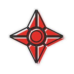 Stickers anime - Sticker Ninja, Sticker Shuriken/Sticker Ado, Sticker Film/Autocollant Autocollant De Voiture Et Autocollant De Coque De Téléphone