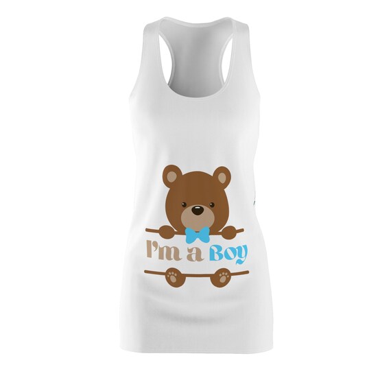 brown gender reveal dress Chocolate Brown Sleeve and Neck Gathered Dress  Cotton Girls Dress