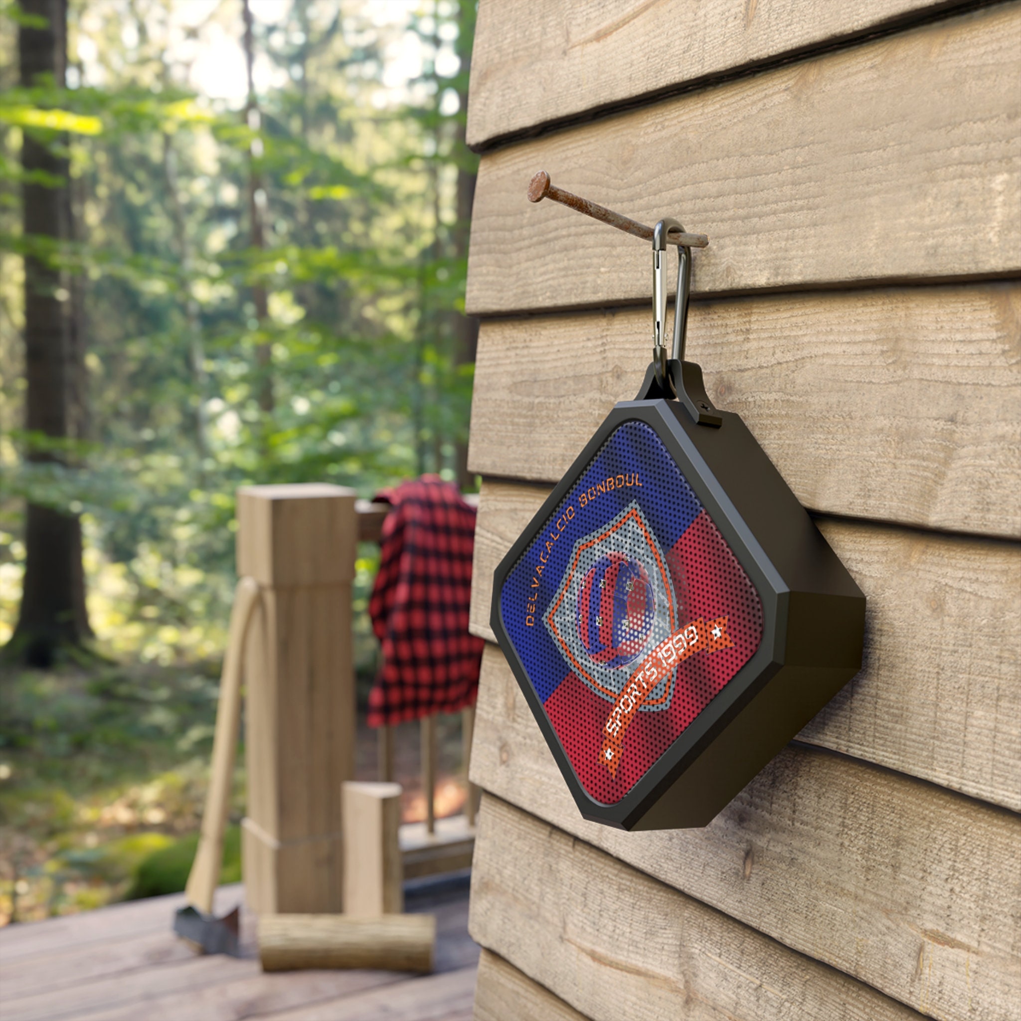 Custom Bluetooth Speaker: Personalized Sports Team Logo, Waterproof ...