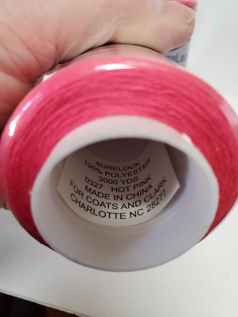 Coats & Clark Surelock Serger Thread-4pk-various Colors - Etsy