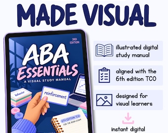 ABA Essentials: A Visual Study Manual- Aligned with 6th Edition TCO