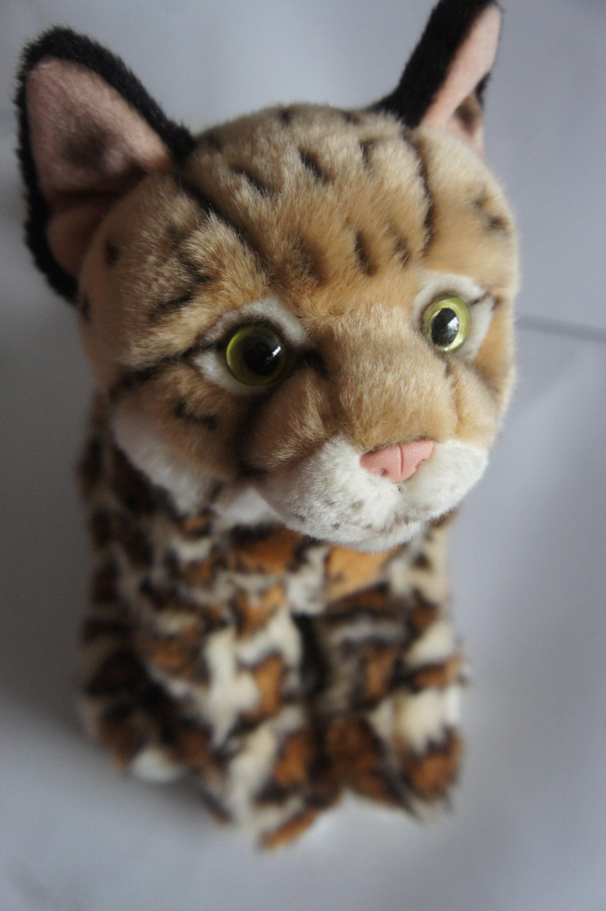 Bengal cat stuffed clearance animal