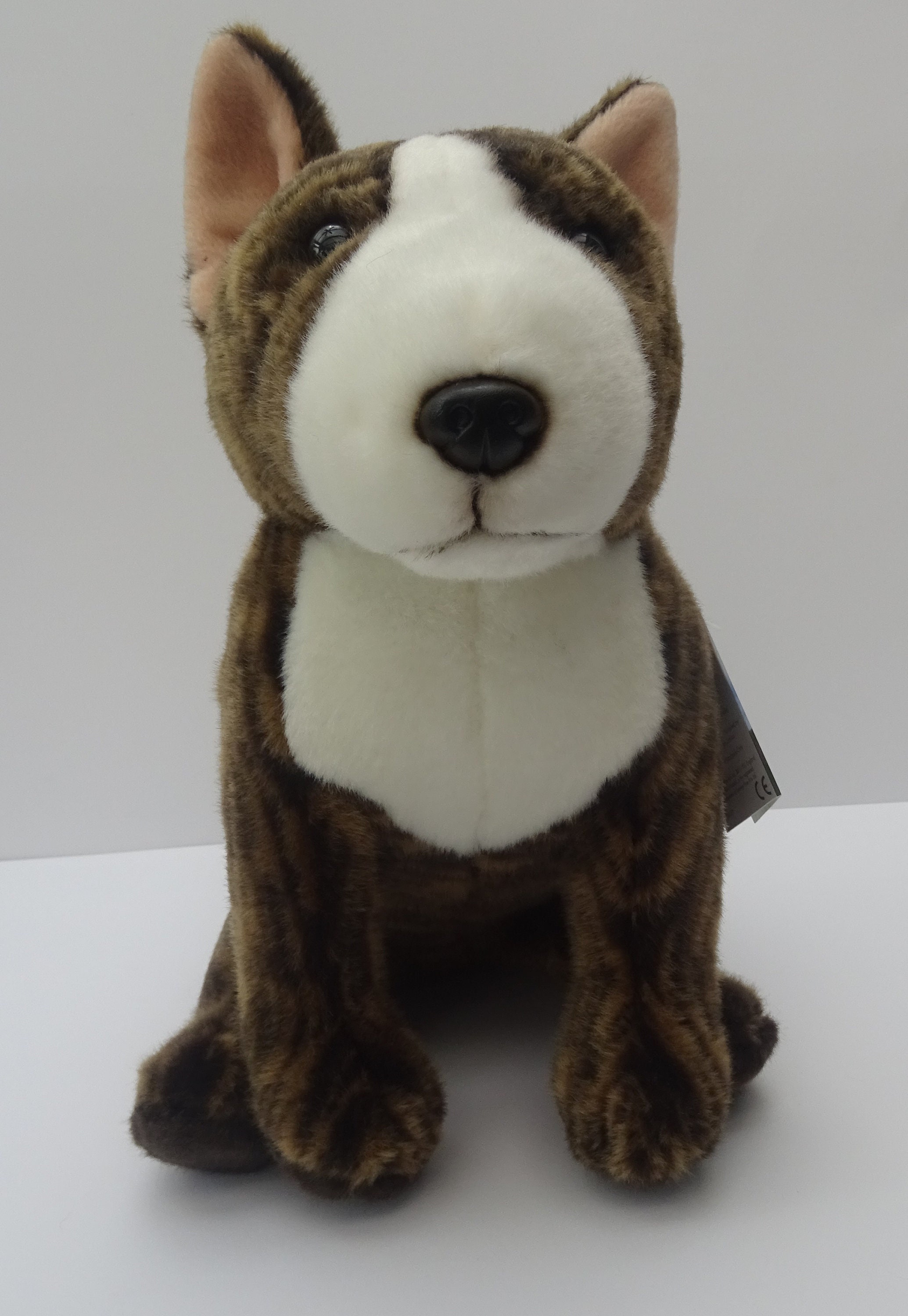 Hand Made Plush Brindle English Bull Terrier Realistic Plush - Etsy Hand Made Plush Brindle English Bull Terrier Realistic Plush - Etsy