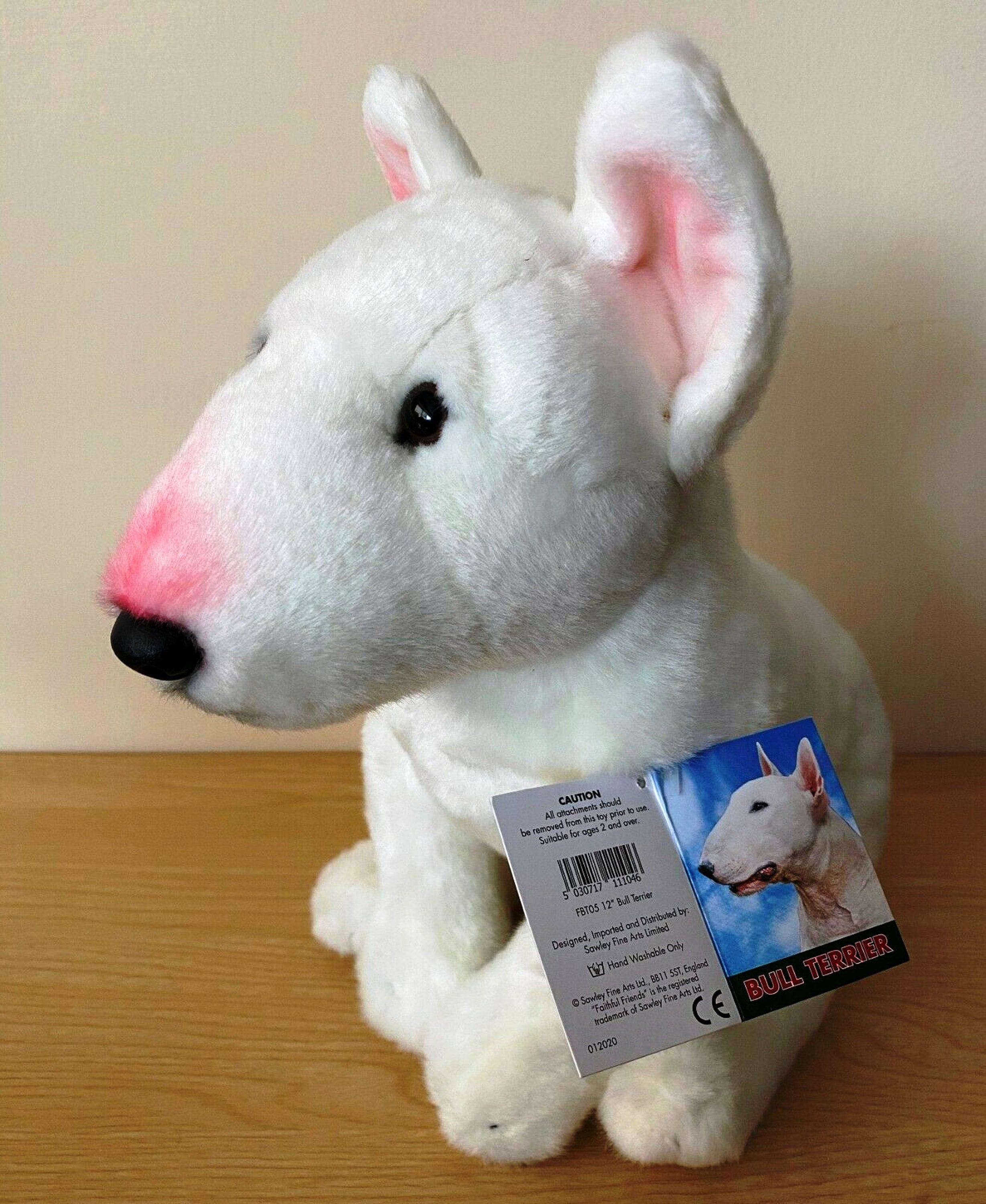 Bull terrier soft toy new arrivals